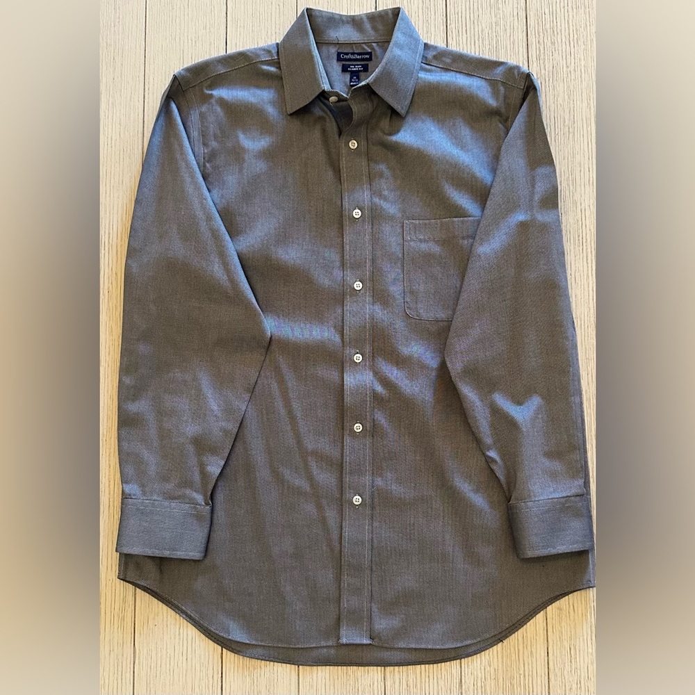 Croft & Barrow Classic Fit Dress Shirt, 16, 32/33